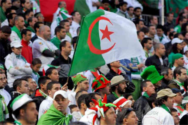 Algeria played in their home land and took the lead but Guinea came back with a draw