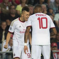 El Shaarawy celebrates his opener goal