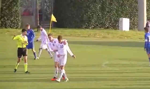 Hachim Mastour proves to people his skills on the pitch when playing for Italy u16