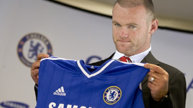 I see Wayne Rooney going to Chelsea and lifting the trophy for the Blues this year.