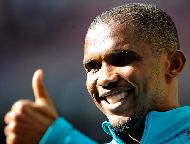 Is Eto'o still the most paid footballer in the world?