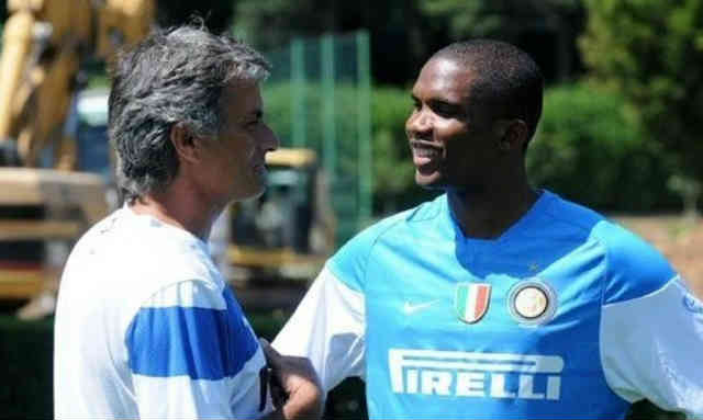 Samuel Eto'o is to reunited again with Jose Mourinho