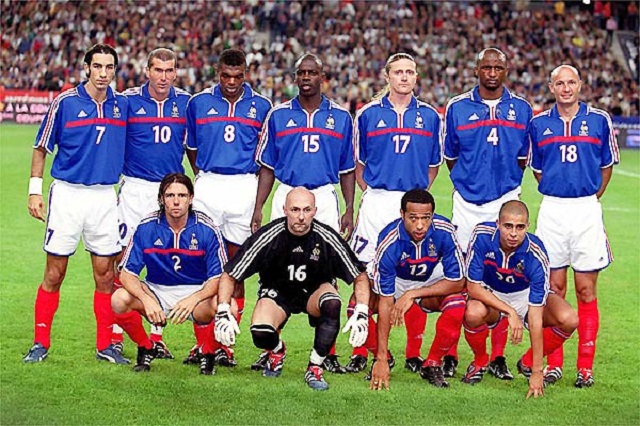 The French National football team in 1998, year when France won the World Cup on its homeground, was very multiethnic