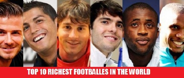 Top 10 richest football players in the world
