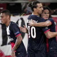 Olympiacos 1 : 4 Paris St. Germain Champions League play-off