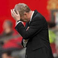 David Moyes in Distress with the defeat against West Brom