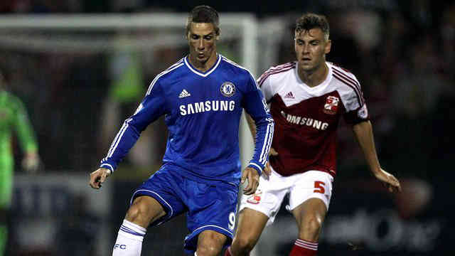 Torres performed well with a goal and assist against Swindon