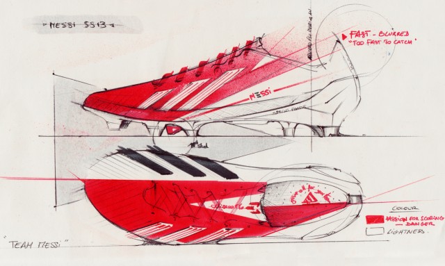 Ultimately, adidas produces a lightweight shoe ( 165g only!) And filled with technologies including SprintSkin a layer of 1 .5 mm which allows the shoe to save weight