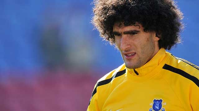 Fellaini known for his hair just as much as his goal scoring