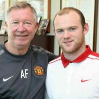 Alex Ferguson continues to push Wayne Rooney to sign for Manchester United