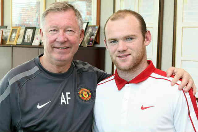 Alex Ferguson continues to push Wayne rooney to sign the new contract