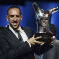 Franck Ribery who has won best player in Europe is believed to also win the Ballon d'Or