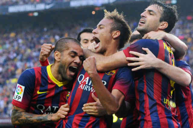 Neymar gets his goal in the El Clasico and brings victory for FC Barcelona