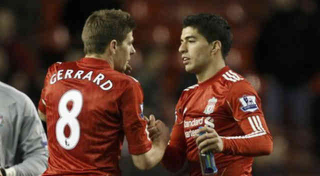 Steven Gerrard welcomes back Luis Suarez