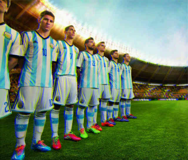 Argentina new jersey for 2014 World Cup 2014