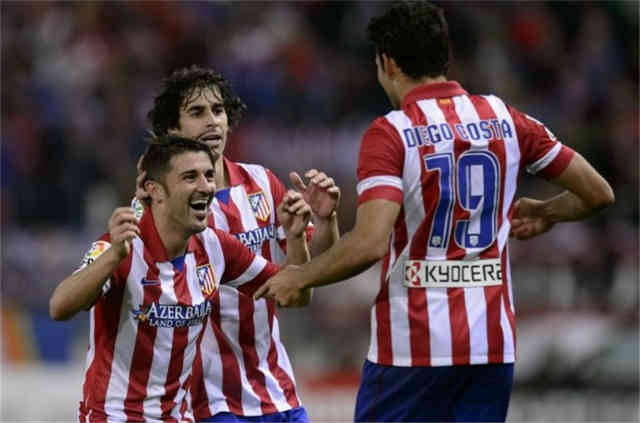 Both David Villa and Deigo Costa score and bring victory for Atletico