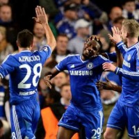 Eto'o brings in the goals for the Blues