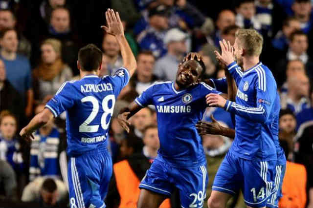 Eto'o brings in the goals for the Blues