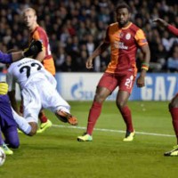 Galatasaray watch as FC Copenhagen scores their opener