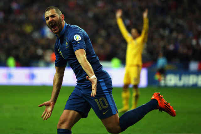 Karim Benzema came to the rescue for France against Ukraine