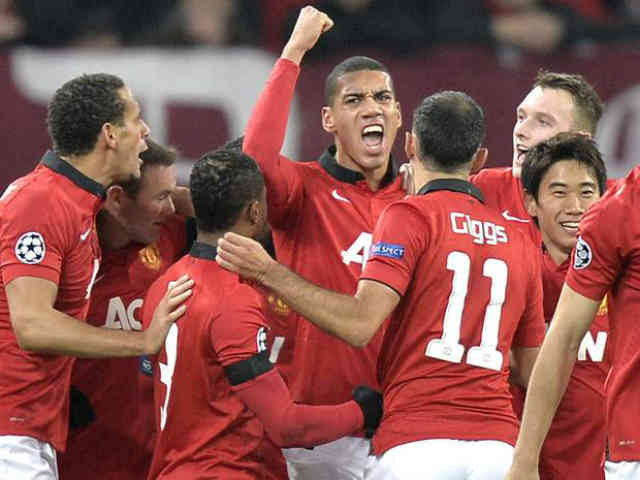 Manchester United reach the next stage of the Champions League