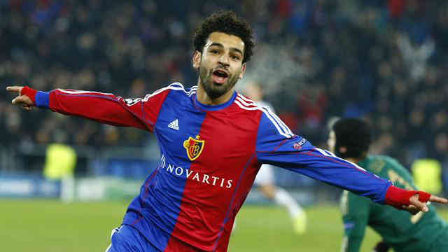 Mohammed Salah gives hope for FC Basel at the Champions League