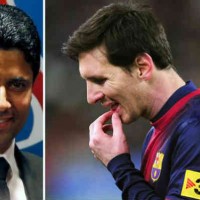 Nasser Al-Khelaifi is a big fan of Lionel Messi but will not try bringing him to Paris St. Germain