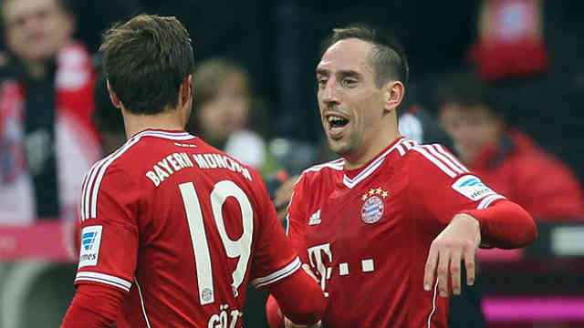 Ribery once again comes with his goals