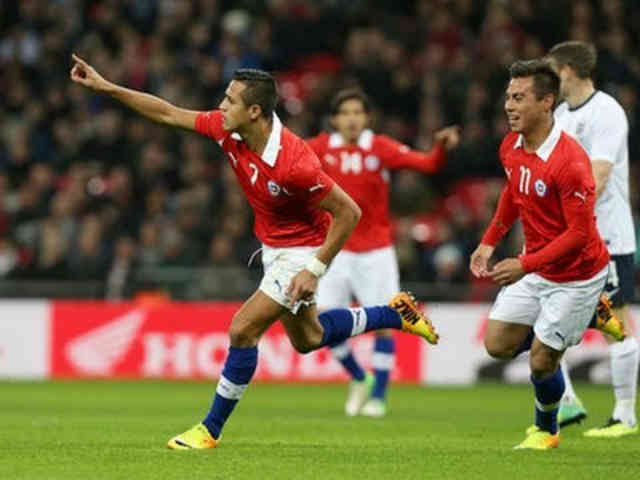Sanchez brings a victory for his nation Chile against England