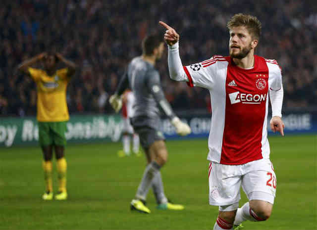 Schøne gets a Ajax the win against Celtic in the Champions League