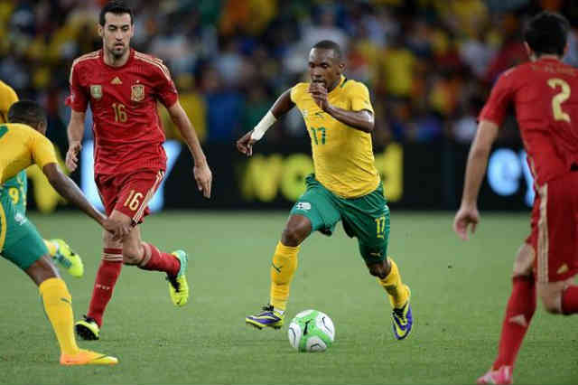 South Africa get a win against Spain in their friendly