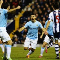 Aguero gets his goal once again for Manchester City