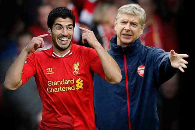 Arsene Wenger will continue to get Suarez with the Gunners on January