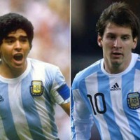 Maradona stands up for Lionel Messi!