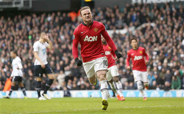 Rooney managed to get a draw for Manchester United