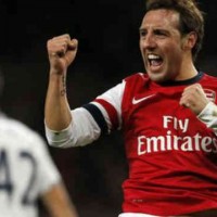 Carzola brings the opener for the Gunners against Spurs in the FA Cup play off