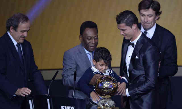 Ronaldo once again wins the Ballon d'Or