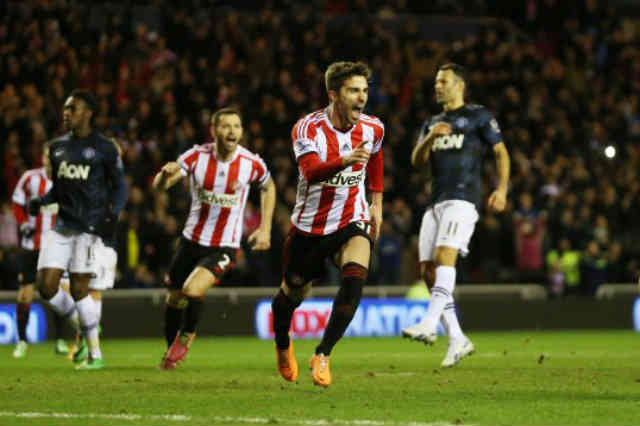 Sunderland managed to beat the Red Devils in the Capital One Cup