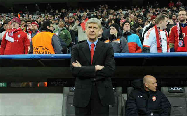 Arsene Wenger is ready for Bayern Munich tonight!