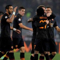 Gervinho wins the match for AS Roma in the Coppa Italia Semi