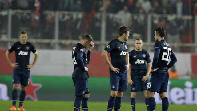 Manchester United disappointed with the result they had in Greece