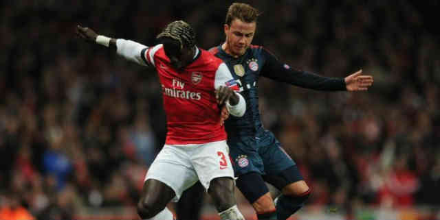 Sagna is ready for the second leg against Bayern Munich in the Champions League