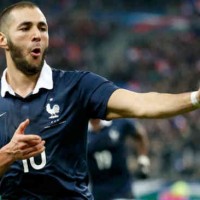 Karim Benzema gets a smashing goal for France