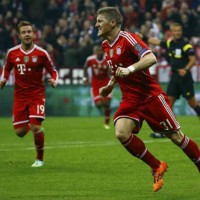 Schweinsteiger brings a secure goal for the Barvian team