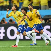 Neymar opens the game up as he makes a come back for Brazil to come back with a victory